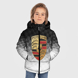 Куртка зимняя для мальчика PORSCHE, цвет: 3D-красный — фото 2