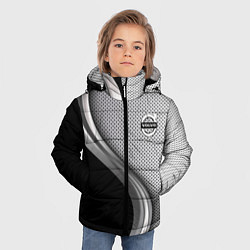 Куртка зимняя для мальчика VOLVO, цвет: 3D-светло-серый — фото 2