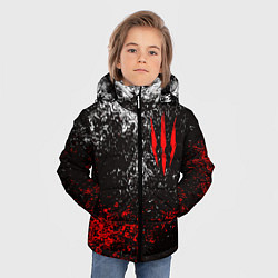 Куртка зимняя для мальчика ВЕДЬМАК THE WITCHER, цвет: 3D-черный — фото 2