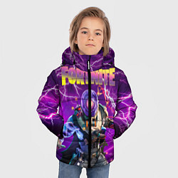 Куртка зимняя для мальчика Fortnite Cyclo Outfit, цвет: 3D-черный — фото 2