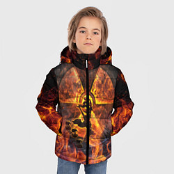 Куртка зимняя для мальчика S T A L K E R 2, цвет: 3D-красный — фото 2