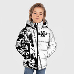 Куртка зимняя для мальчика Павел, цвет: 3D-черный — фото 2