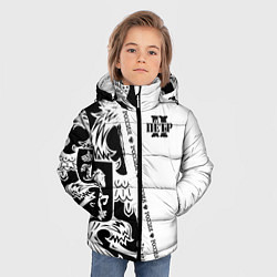 Куртка зимняя для мальчика Пётр, цвет: 3D-черный — фото 2