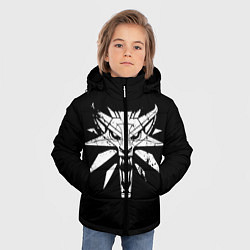 Куртка зимняя для мальчика ВЕДЬМАК THE WITCHER ГЕРАЛЬ, цвет: 3D-черный — фото 2