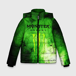 Куртка зимняя для мальчика MONSTER ENERGY, цвет: 3D-черный