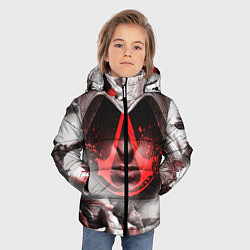 Куртка зимняя для мальчика ASSASSINS CREED, цвет: 3D-светло-серый — фото 2