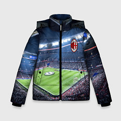 Куртка зимняя для мальчика FC MILAN, цвет: 3D-красный