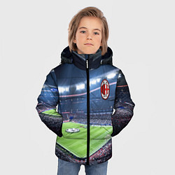 Куртка зимняя для мальчика FC MILAN, цвет: 3D-черный — фото 2