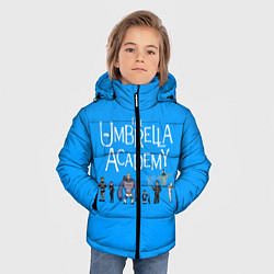 Куртка зимняя для мальчика The umbrella academy, цвет: 3D-красный — фото 2