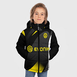 Куртка зимняя для мальчика BORUSSIA DORTMUND, цвет: 3D-светло-серый — фото 2