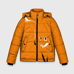 Куртка зимняя для мальчика ЛИСА, цвет: 3D-красный