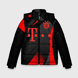 Куртка зимняя для мальчика FC Bayern Munchen, цвет: 3D-красный
