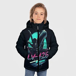 Куртка зимняя для мальчика The Alien, цвет: 3D-черный — фото 2