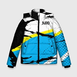 Куртка зимняя для мальчика Judo, цвет: 3D-светло-серый