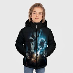 Куртка зимняя для мальчика Star Trek, цвет: 3D-черный — фото 2