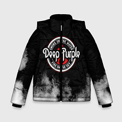 Куртка зимняя для мальчика Deep Purple, цвет: 3D-светло-серый