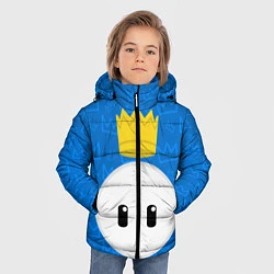 Куртка зимняя для мальчика Fall guys, цвет: 3D-черный — фото 2