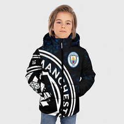Куртка зимняя для мальчика Manchester City, цвет: 3D-черный — фото 2