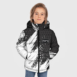 Куртка зимняя для мальчика FORD, цвет: 3D-светло-серый — фото 2