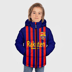 Куртка зимняя для мальчика Барселона 2020-2021 г, цвет: 3D-черный — фото 2