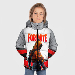 Куртка зимняя для мальчика FORTNITE GAME, цвет: 3D-черный — фото 2