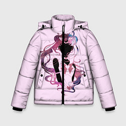 Куртка зимняя для мальчика Космическая Сейлор Мун, цвет: 3D-черный