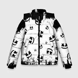 Куртка зимняя для мальчика MARSHMELLO МАРШМЕЛЛОУ, цвет: 3D-черный