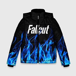 Куртка зимняя для мальчика FALLOUT, цвет: 3D-черный