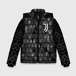 Куртка зимняя для мальчика Juventus Ювентус, цвет: 3D-черный