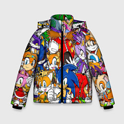 Зимняя куртка для мальчика Sonic