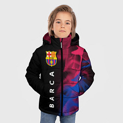 Куртка зимняя для мальчика BARCELONA БАРСЕЛОНА, цвет: 3D-красный — фото 2