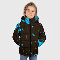 Куртка зимняя для мальчика PORTAL ПОРТАЛ, цвет: 3D-черный — фото 2