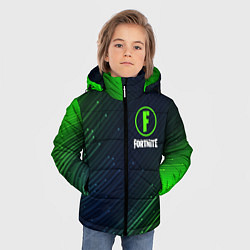 Куртка зимняя для мальчика FORTNITE ФОРТНАЙТ, цвет: 3D-черный — фото 2