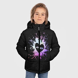 Куртка зимняя для мальчика ATEEZ, цвет: 3D-черный — фото 2