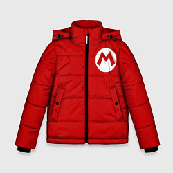 Куртка зимняя для мальчика МАРИО, цвет: 3D-черный