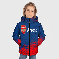 Куртка зимняя для мальчика ARSENAL Арсенал, цвет: 3D-черный — фото 2