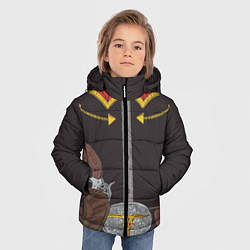 Куртка зимняя для мальчика Ковбой, цвет: 3D-черный — фото 2