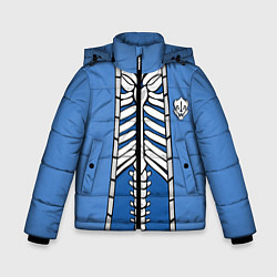 Куртка зимняя для мальчика КУРТКА САНСА SANS, цвет: 3D-светло-серый