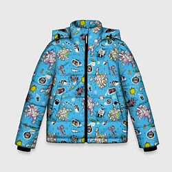 Куртка зимняя для мальчика Луни Тюнс, цвет: 3D-красный
