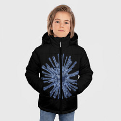 Куртка зимняя для мальчика Вирус, цвет: 3D-черный — фото 2