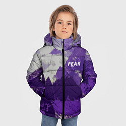 Куртка зимняя для мальчика PEAK, цвет: 3D-черный — фото 2