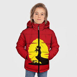Куртка зимняя для мальчика КОРОЛЬ БАРТ, цвет: 3D-черный — фото 2