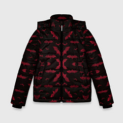Куртка зимняя для мальчика HALLOWEEN, цвет: 3D-черный