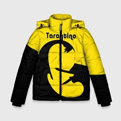 Куртка зимняя для мальчика Тарантино, цвет: 3D-черный
