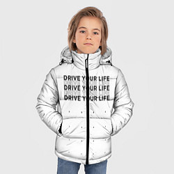 Куртка зимняя для мальчика Drive Your Live, цвет: 3D-черный — фото 2