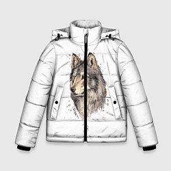 Зимняя куртка для мальчика Волк