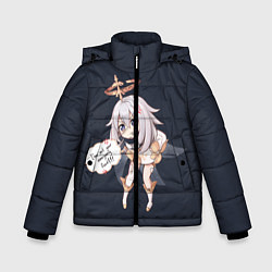 Куртка зимняя для мальчика Genshin Impact, цвет: 3D-черный