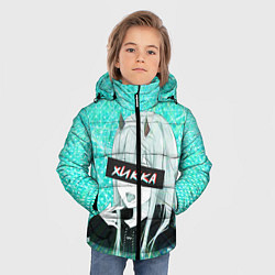 Куртка зимняя для мальчика Zero Two Хикка, цвет: 3D-черный — фото 2