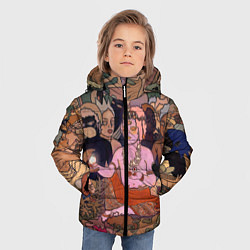 Куртка зимняя для мальчика BRING ME THE HORIZON ART, цвет: 3D-красный — фото 2