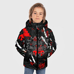 Куртка зимняя для мальчика Watch Dogs: Legion, цвет: 3D-красный — фото 2